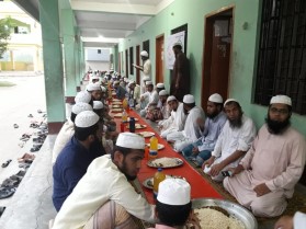 iftaar in a institute Bangladesh