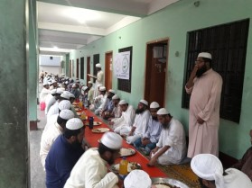 iftaar in a institute Bangladesh