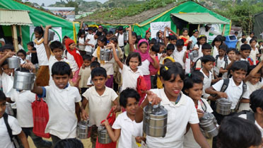 Rohingya Food Distribution