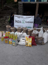 GiftingHumanity distributed 1 month of food for orphans and poor girls in Kashmir India - 15th July 2019.