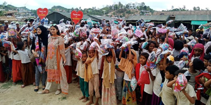 Rohingya Unchiprang camp Eid 2019