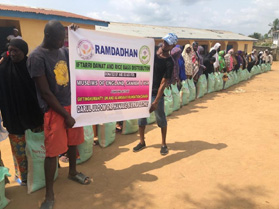 Giftinghumanity and Al-ansaar food pack distribution Sierra-Leone  -22nd may 2019.