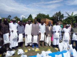 food pack distribution to the needy in UGANDA