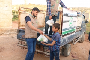 Syria Hot food distribution